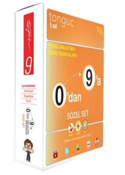 Tonguç 0 Dan 9 A Sözel Konu Anlatımlı Soru Bankası Seti