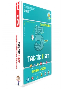 Tonguç 5.Sınıf Sayısal Sözel Soru Bankası Taktikli Set