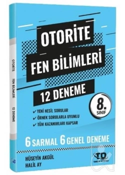 Tandem 8.Sınıf Otorite Fen Bilimleri 12 Deneme