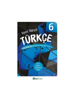6.Sınıf Türkçe Yeni Nesil Bilgi Küpü