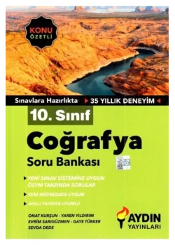 Aydın 10.Sınıf Coğrafya Soru Bankası