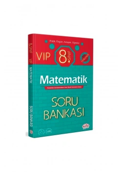 Editör 8.Sınıf Matematk Vıp Soru Bankası