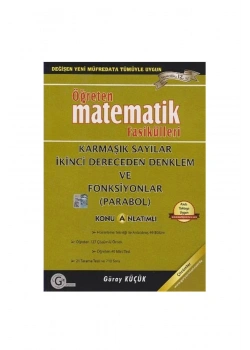 Gür Öğreten Matematik 2.Dereceden Denklemler Eşitsizlik Parabol