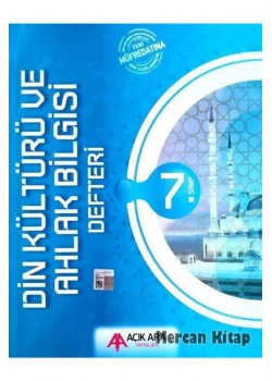 7. Sınıf Din Kültürü Defteri Açıkara