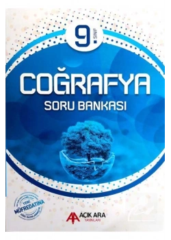 9.Sınıf Coğrafya Soru Bankası Açıkara