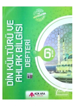 6. Sınıf Din Kültürü Ahlak Bilgisi Defteri Açıkara