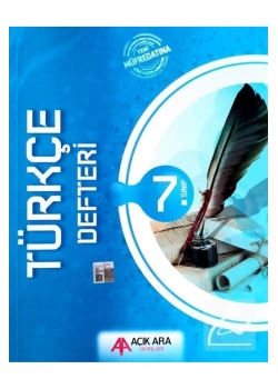*Kampanya*7.Sınıf Türkçe Defteri Çalışma Kitabı Açıkara