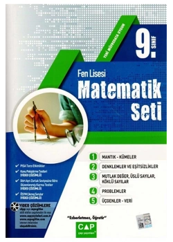 Çap 9.Sınıf Fen Lisesi Matematik Seti