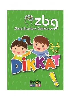 Zbg Dikkat 3-4 Yaş Limon Kids