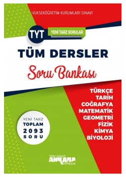 Tyt Tüm Dersler Soru Bankasi Ankara Yayın