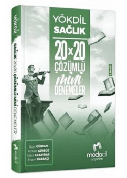 Modadil Yökdil Sağlık 20X20 Çözümlü Mini Denemeler