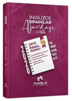 Modadil İngilizce Sınavlar Ajandası 2020
