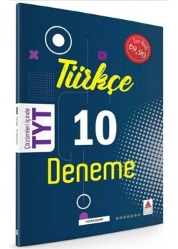 Tyt Türkçe 10 Çözümlü Deneme Delta Yayın