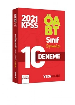 2021 Kpss Öabt Sınıf Öğretmenliği 10 Deneme Çözümlü Yediiklim