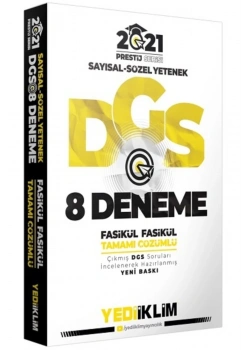 Dgs 2021 Sayısal Sözel 8 Çözümlü Deneme Yediiklim