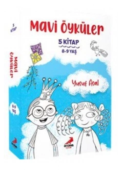 Mavi Öyküler 5 Kitap  8-9 Yaş Yusuf Asal  Erdem