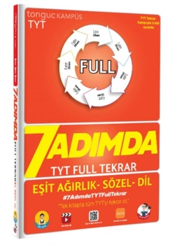 Tonguç Tyt 7 Adımda Full Tekrar Eşit Ağırlık Soru Bankası
