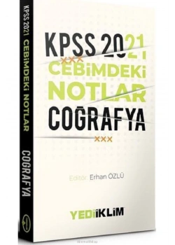2021 Kpss Coğrafya Cebimdeki Notlar Yediiklim