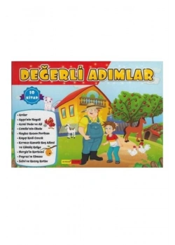 Değerli Adımlar 10 Kitap Testli Set Gendaş