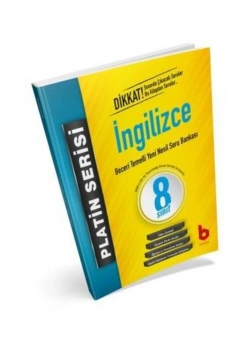 Basamak 8.Sınıf İngilizce Yeni Nesil Platin Soru Bankası-Kampanyalı