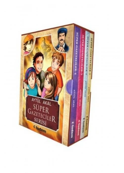 Süper Gazeteciler Serisi 4 Kitap    Tudem