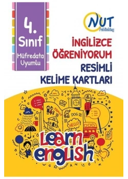 4.Sınıf İngilizce Resimli Dil Kartları Nutpublıshıng