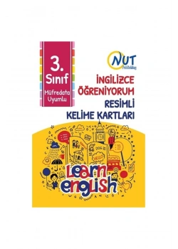 3.Sınıf İngilizce Resimli Dil Kartları Nutpublıshıng