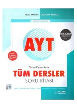 Palme Ayt Eşit Ağirlik Tüm Dersler Soru Kitabı