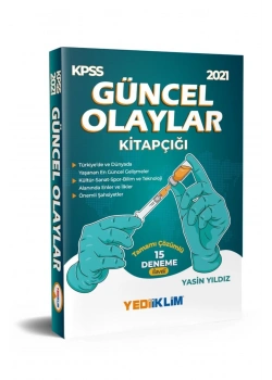 Kpss Güncel Olaylar Kitapçığı 2021 Cep Boy  Yediiklim