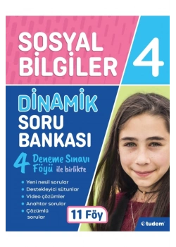Tudem 4.Sınıf Sosyal Bilgiler Dinamik Soru Bankası