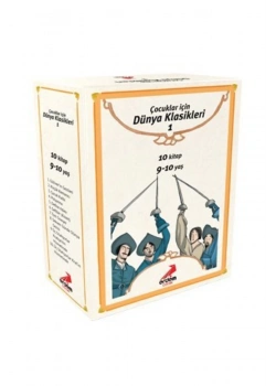 Çocuklar İçin Dünya Klasikleri 1 - 10 Kitap Set  Erdem Yayınları