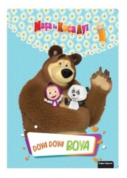 Maşa İle Koca Ayı Doya Doya Boya  Doğan Egmont