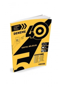 5.Sınıf Sosyal Bilgiler 40 Deneme   Hızyyaın