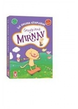 Gezgin Kedi Mırnav Serisi 1.Sınıf İlk Okuma Kitaplarım 10 Kitap Timaş