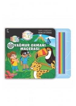 Yağmur Ormanı Macerası Yapışkan İpler 3+Yaş Yumurcak