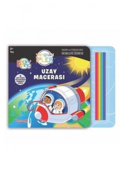 Uzay Macerası Yapışkan İpler 3+Yaş Yumurcak