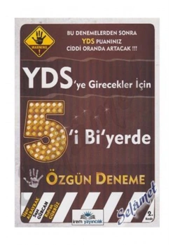 İrem Yds 5 İ Bi  Yerde Özgün Deneme