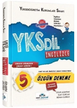 İrem Yks Dil İngilizce 5 Özgün Deneme