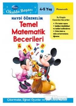 Temel Matematik Becerileri 4-5 Yaş  Doğan Egmont