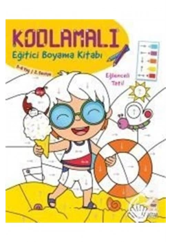 Kodlamalı Eğitici Boyama Eğlenceli Tatil  5-6 Yaş  Seviye 2     Sincap Kitap