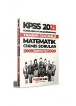 Kpss 2021 Matematik 2009-2020 Çıkmış Çözümlü Sorular Yediiklim
