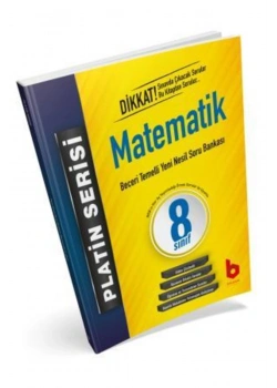 Basamak 8.Sınıf Matematik Yeni Nesil Platin Soru Bankası-Kampanyalı