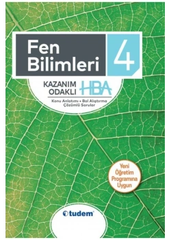 Tudem 4.Sınıf Fen Bilimleri Hba