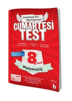 Basamak 8.Sınıf Matematik Cumartesi Test