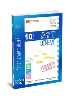 Ayt Fen Bilimleri Ösym Tarzında 10 Deneme Üçdörtbeş