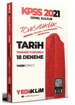 Kpss 2021 Gk Tonyukuk Tarih Çözümlü 18 Deneme Yediiklim