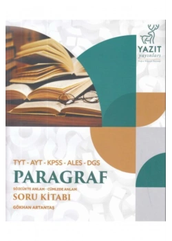 Tyt Ayt Kpss Ales Paragraf Soru Kitabı   Yazıt