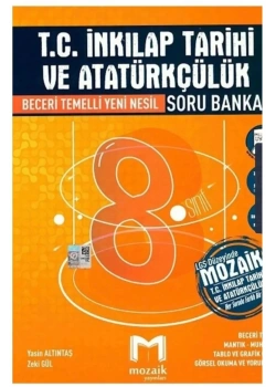 8.Sınıf İnkilap Tarihi Soru Bankası Mozaik Yayın