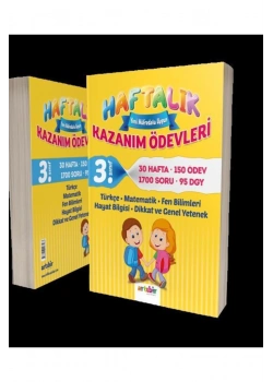 3.Sınıf Etkinliklerle Haftalık Kazanım Ödevleri   Artıbir