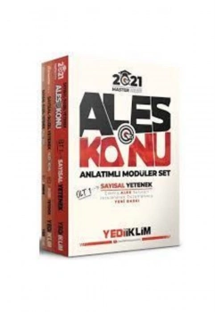 Ales 2021 Konu Anlatım Modüler Set Yediiklim
